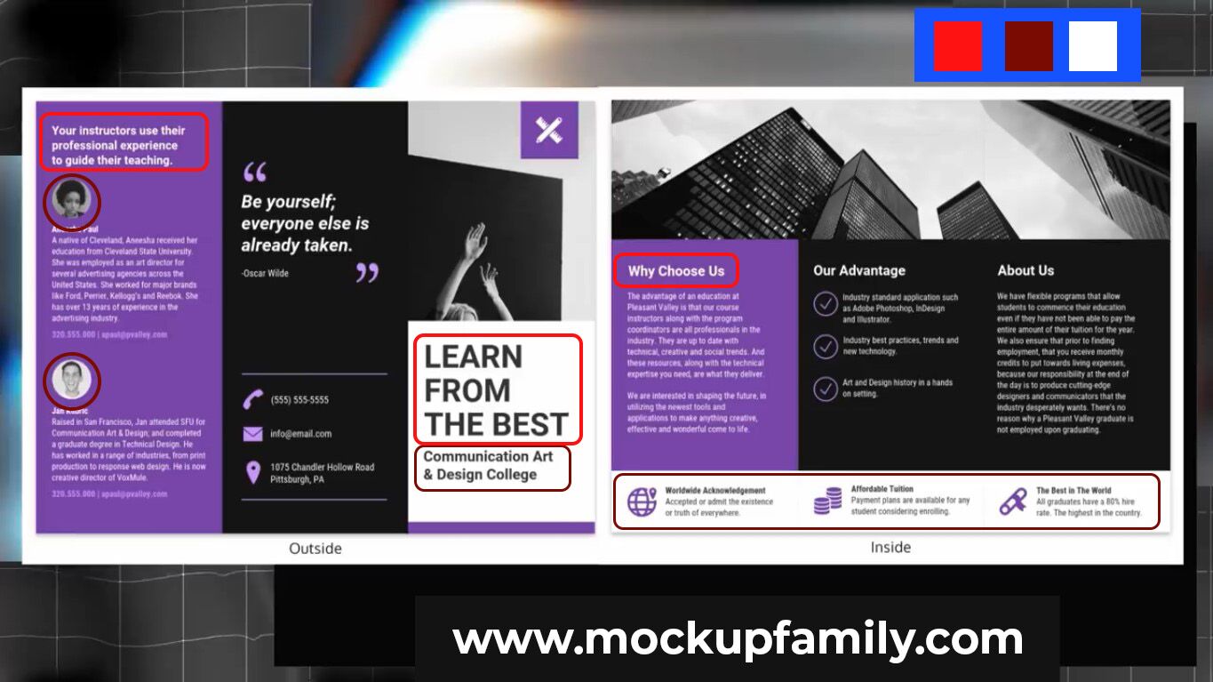 graphic design hierarchy