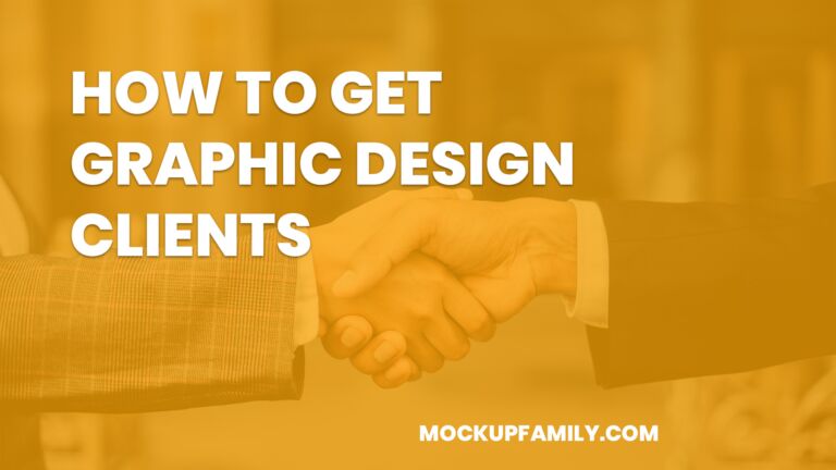 how to get graphic design clients