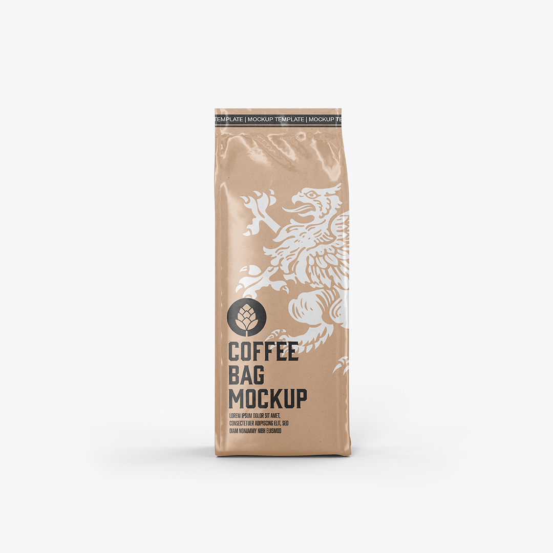 Coffee Bag free Mockup