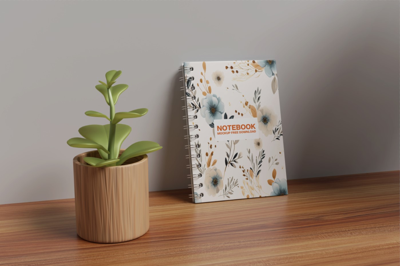 notebook mockup free