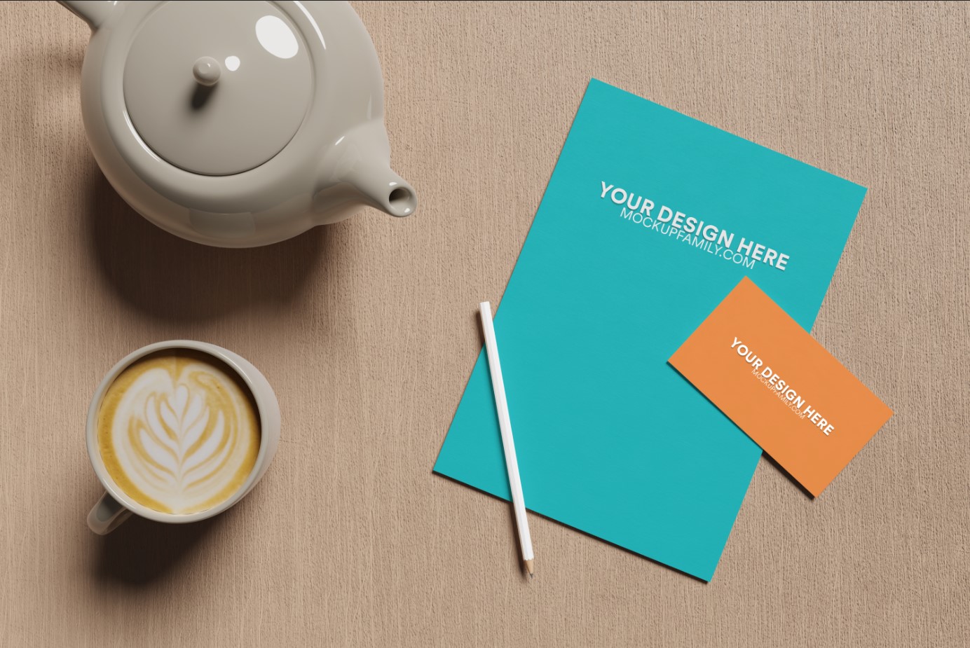psd mockup flyer